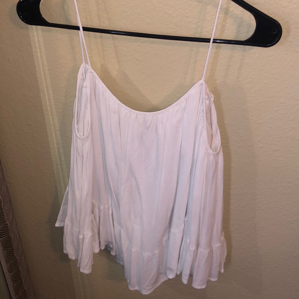 very cute white float top
